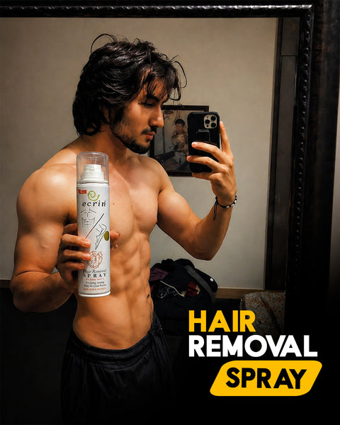 New Ecrin Hair Removal Foaming Spray (for men & women) - 200ml